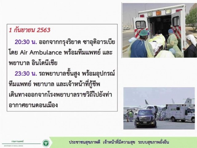 เปิดไทม์ไลน์..ล่ามไทยในซาอุฯ ติดโควิดเสียชีวิตคนที่ 59