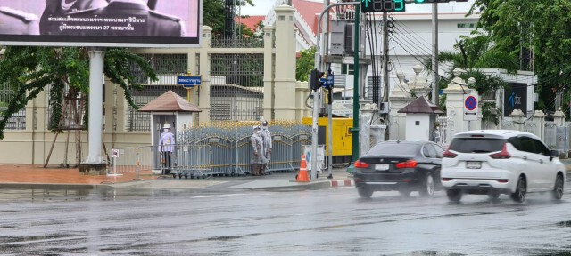 ประมวลภาพบรรยากาศ "ม็อบ 19 ก.ย." เช้านี้