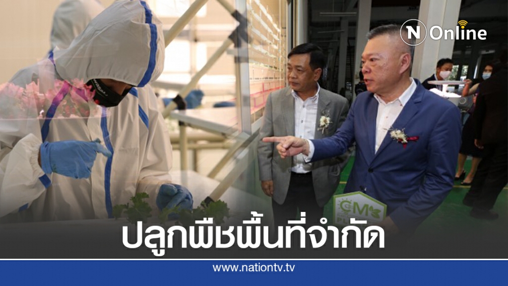 "กรีนไทยแลนด์" หนุนทำเกษตรเมืองในพื้นที่จำกัด "กรีนไทยแลนด์" หนุนทำเกษตรเมืองในพื้นที่จำกัด