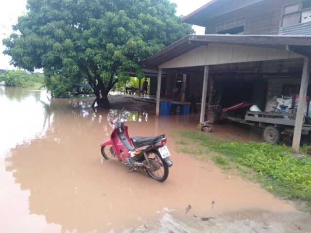 โนอึลพ่นพิษฝนตกหนักน้ำป่าหลากท่วมบ้านเรือน 20 หลัง