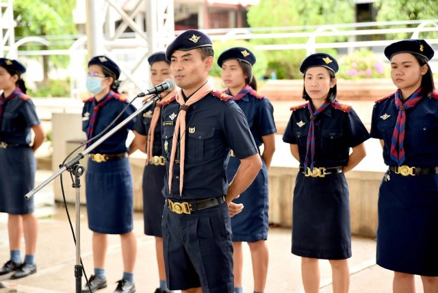 สพม.19 จัดโครงการฝึกวิชาพิเศษลูกเสือ สามัญรุ่นใหญ่ (เหล่าอากาศ) ลูกเสือ-เนตรนารี