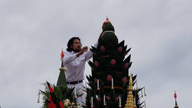 บิณฑ์ จัดพิธีบวงสรวงครบรอบ 167 ปี ร.5