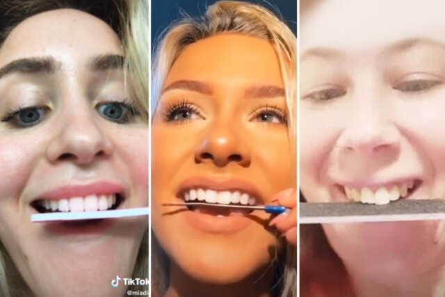 คิดได้อย่างไร ตะไบถูฟัน