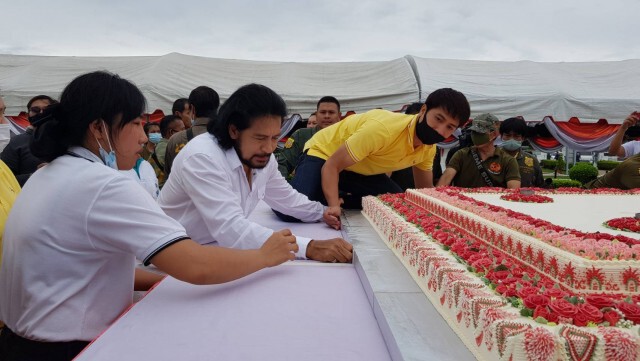 บิณฑ์ จัดพิธีบวงสรวงครบรอบ 167 ปี ร.5