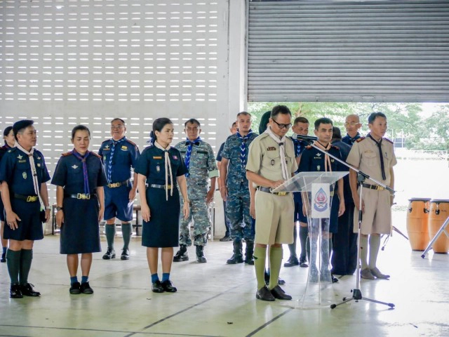 สพม.19 จัดโครงการฝึกวิชาพิเศษลูกเสือ สามัญรุ่นใหญ่ (เหล่าอากาศ) ลูกเสือ-เนตรนารี