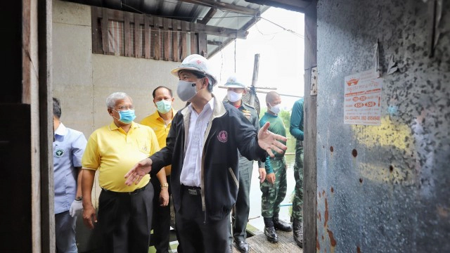 พัฒนาที่อยู่อาศัยชุมชนริมคลองเปรมประชากร