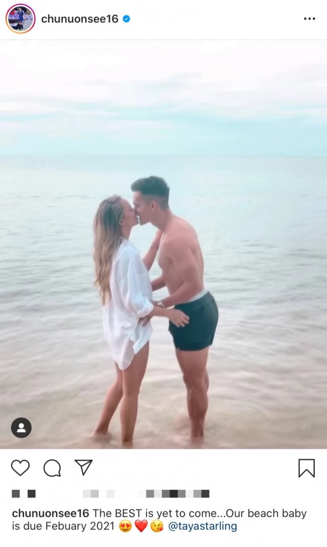 "เทย่า"  ประกาศข่าวดีเบบี๋มาแล้ว พร้อมโพสต์คลิปหวานกับสามีสุดที่รัก