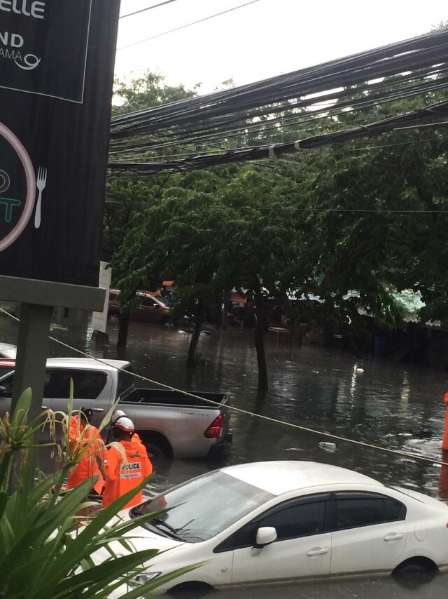 แจงเหตุซอยอสมท.ท่วมซ้ำซาก