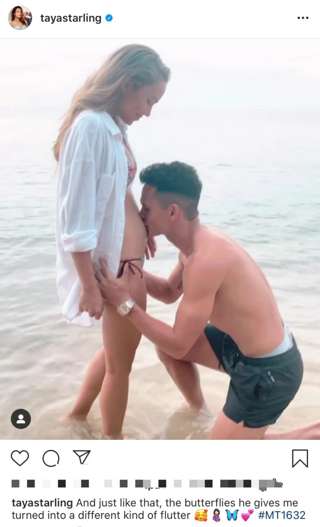 "เทย่า"  ประกาศข่าวดีเบบี๋มาแล้ว พร้อมโพสต์คลิปหวานกับสามีสุดที่รัก