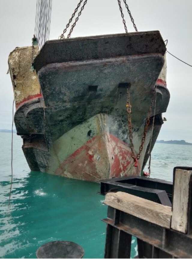 คาดกู้เรือ 'ราชา 4' เสร็จตามแผนสิ้นเดือนนี้