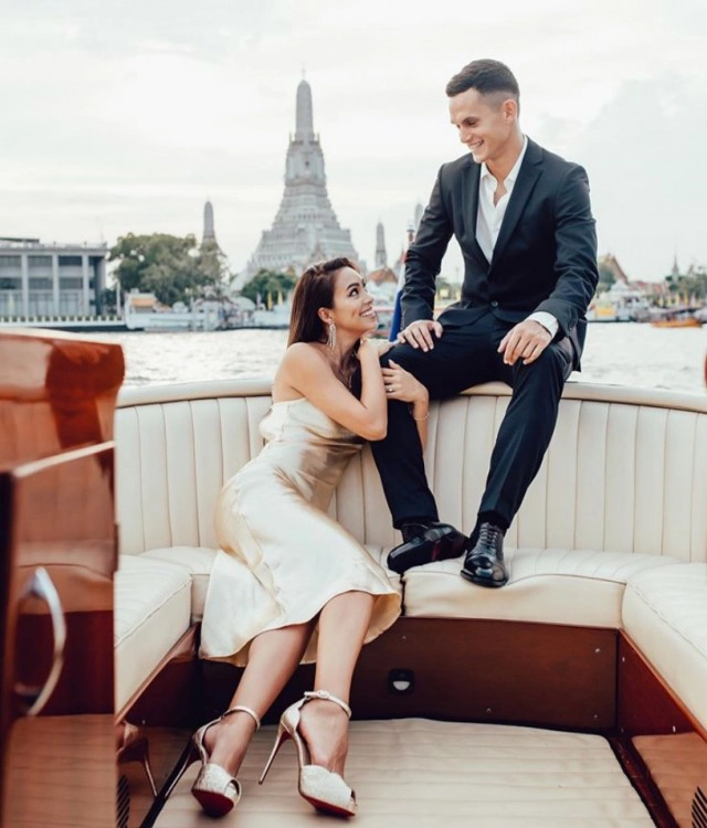 "เทย่า"  ประกาศข่าวดีเบบี๋มาแล้ว พร้อมโพสต์คลิปหวานกับสามีสุดที่รัก