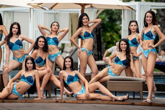 30 สาวงาม มิสยูนิเวิร์สไทยแลนด์ 2020 ประชันโฉมรอบชุดว่ายน้ำ