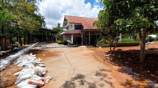 น้ำลด รพ.สต. พลสงครามเตรียมทำความสะอาดเปิดให้บริการ