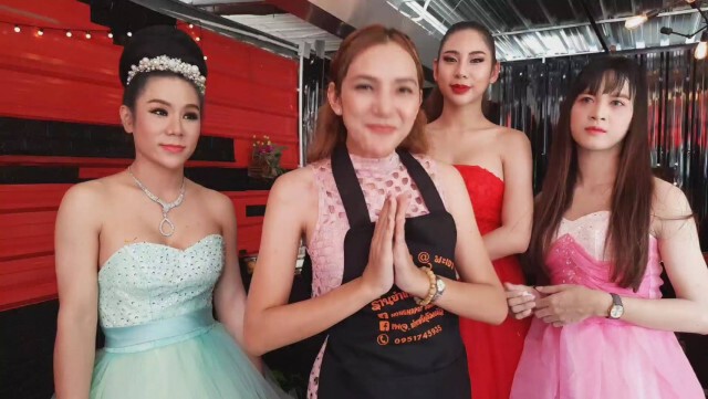 "นางโชว์"สู้พิษโควิด19-เปิดร้าน "ยำแซบลืมผัว"