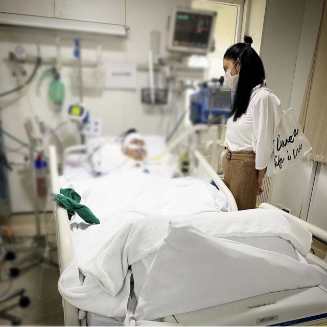 ปิ่น เก็จมณี เยี่ยมลูกชายอีก 1 คน เข้าไอซียูมีอาการชัก ทุก 3 นาที