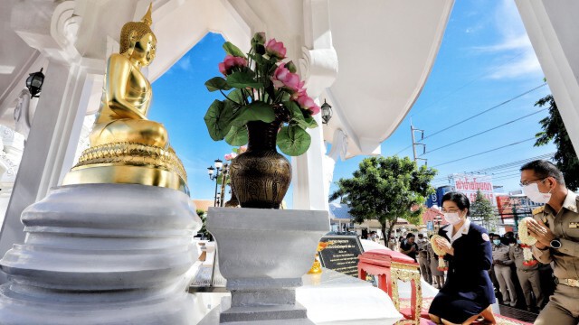 พ่อเมืองปทุมธานีคนใหม่ ชวนทอดผ้าป่า ตั้งกองทุนเพื่อเด็กยากจน