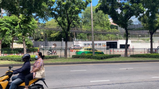 ตร.รับมือชุมนุม กลุ่ม "Anti One China TH" หน้าสถานทูตจีน