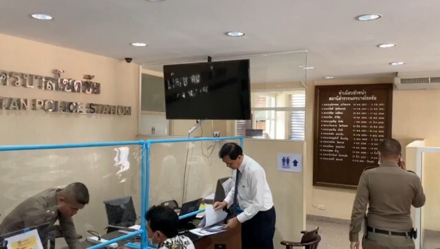 ทนาย"อนันต์ชัย"แจ้งความถูกขโมยกรวยที่จอดรถ