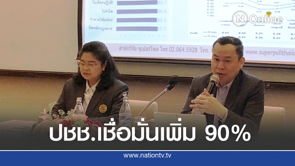 ซูเปอร์โพลชี้กรมบังคับคดี ปชช.วางใจ หนุนไทยน่าลงทุน
