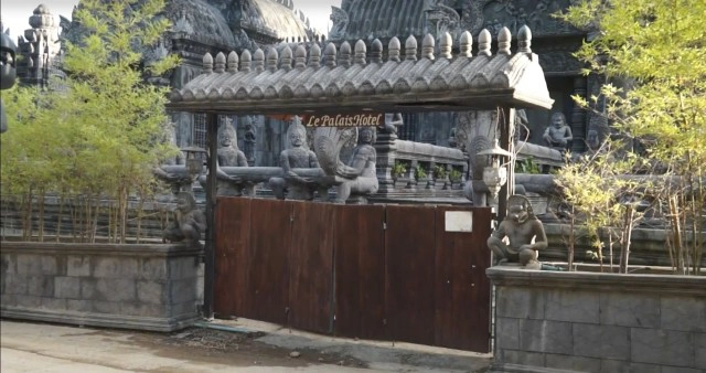 โรงแรมเกาะพะงันสร้างเหมือนปราสาทหิน ยังปิดให้บริการ