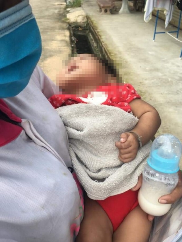 แม่ลูกอ่อน ช็อก ลูกน้อยวัย 7เดือน ซนจนเกือบโดนตัดนิ้ว