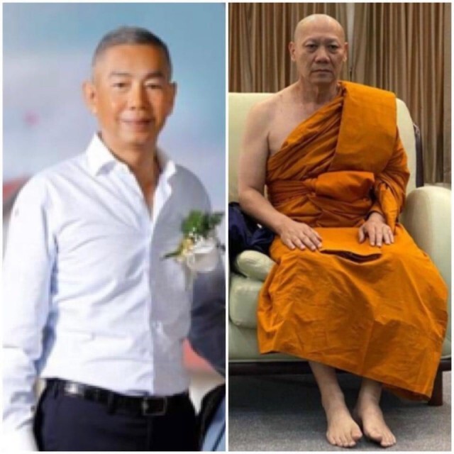 พล.อ.อภิรัชต์ คงสมพงษ์ รองราชเลขาธิการพระราชวัง อดีต ผบ.ทบ ยังไม่โกนหัวบวชในวันนี้