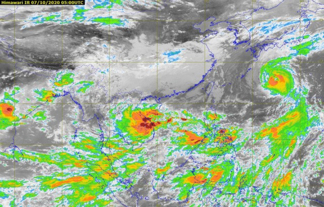 พายุ​ดีเปรสชั่น​ขึ้นฝั่งเวียดนามแล้ว​ รัศมีนำถึงอีสานล่าง