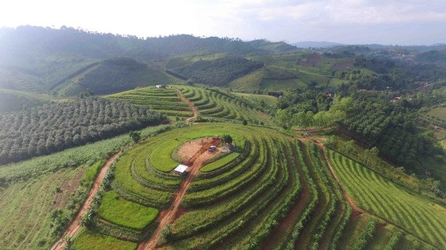 เปิดท่องเที่ยว"บ้านน้ำจวง"-ชมนาขั้นบันไดที่เนินสองเต้า