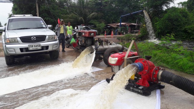 น้ำลำบริบูรณ์ทะลักท่วม 150 หลังคาเรือน