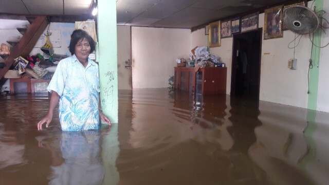 น้ำลำบริบูรณ์ทะลักท่วม 150 หลังคาเรือน