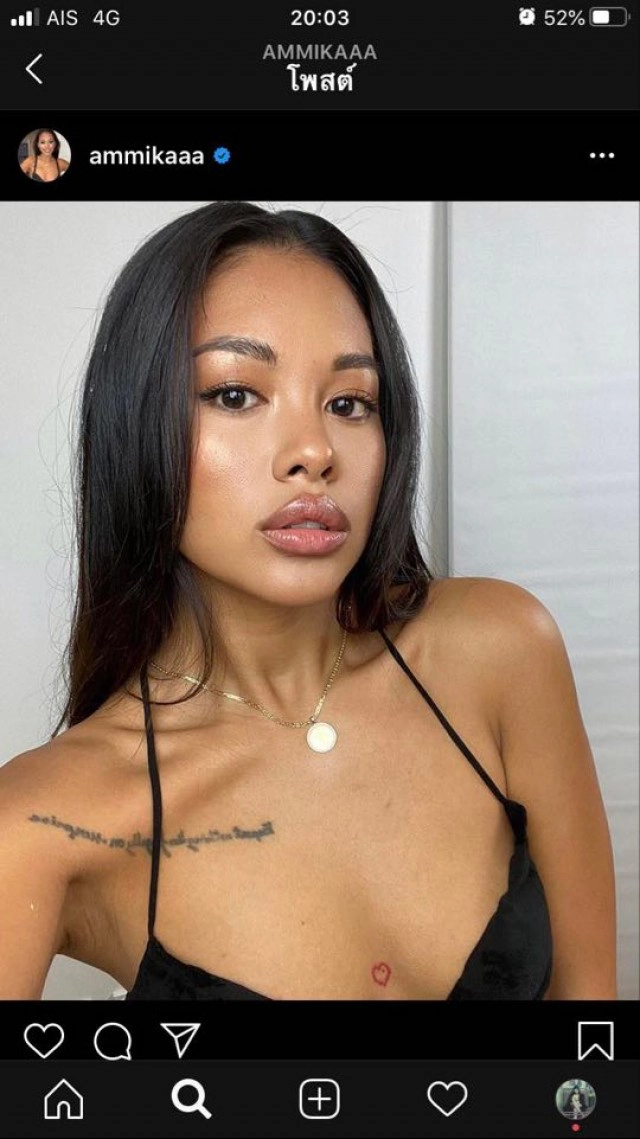 รู้จัก "อัมมิกา" นางแบบเลือดไทย แม่ของลูก "คริส บราวน์" กับดราม่าโกหกเรื่องสายเลือด