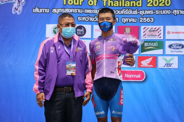 สเตจที่ 2 ปั่นทางไกล์"ทัวร์ออฟไทยแลนด์"เยอรมนีขึ้นผู้นำ