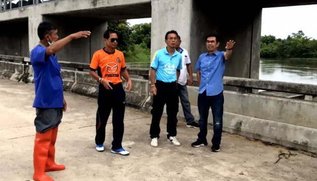 มวลน้ำก้อนใหญ่ทะลักเข้าเมืองโคราช