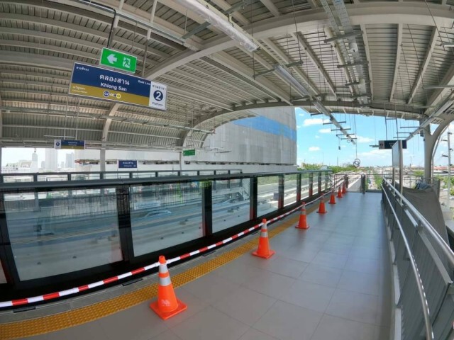 เตรียมเปิดบริการรถไฟฟ้า 'สายสีทอง' ธ.ค.นี้ 15 บาท ตลอดสาย