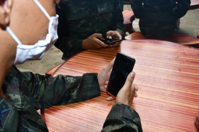 พลทหารเฮลั่น! เงินเดือนออก