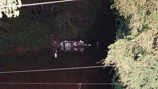 เฮลิคอปเตอร์ หน่วย พอ.สว.ลงฉุกเฉินลำน้ำ นักบินเจ็บ 2