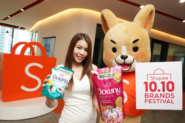 พีแอนด์จี ผนึก ช้อปปี้ ส่งโปรแรง 'Downy Super Sales'