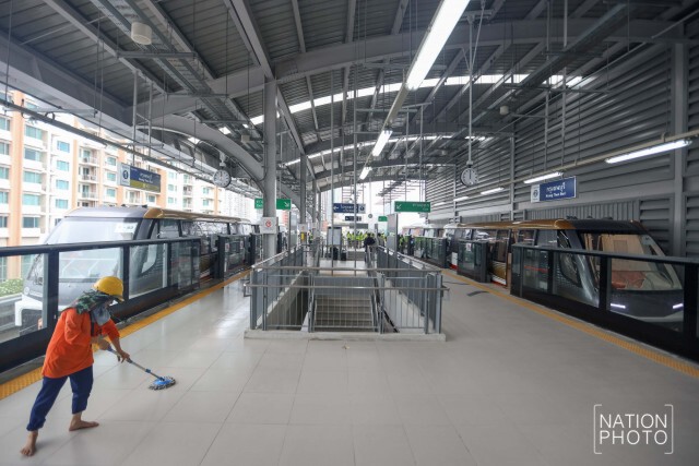 'รถไฟฟ้าสายสีทอง' ยลโฉมอีกครั้ง ก่อนได้ใช้สิ้นปี 63