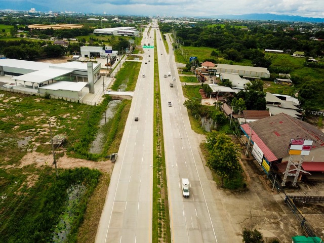 แล้วเสร็จ!! ถนนสายสามแยกดอยติ – เชียงใหม่ แก้รถติดตัวเมือง