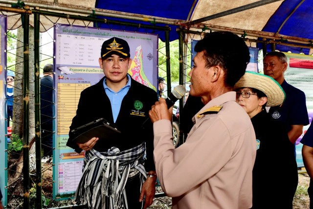 รมช.ธรรมนัส ติดตามโครงการ Zoning by Agri - Map