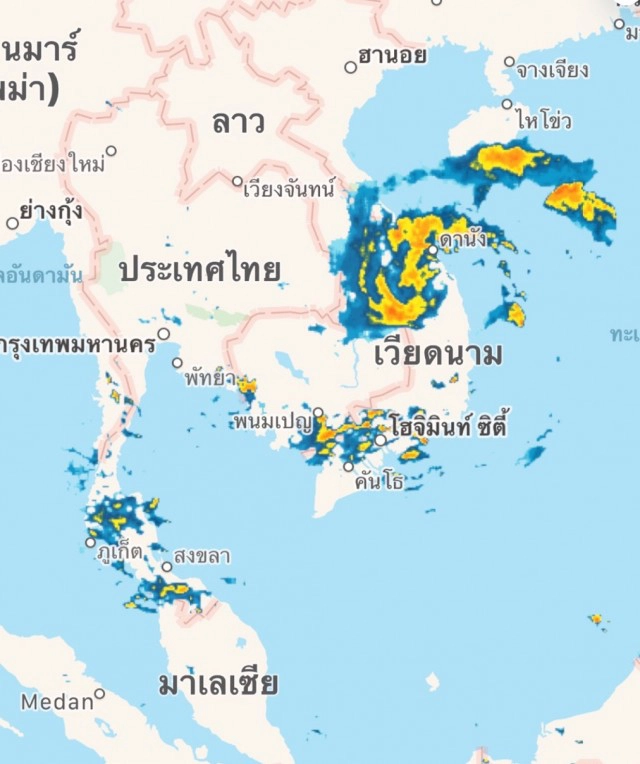 อุตุฯประกาศเตือน พายุหลินฟา ฉบับที่4 ระวังน้ำท่วมฉับพลัน