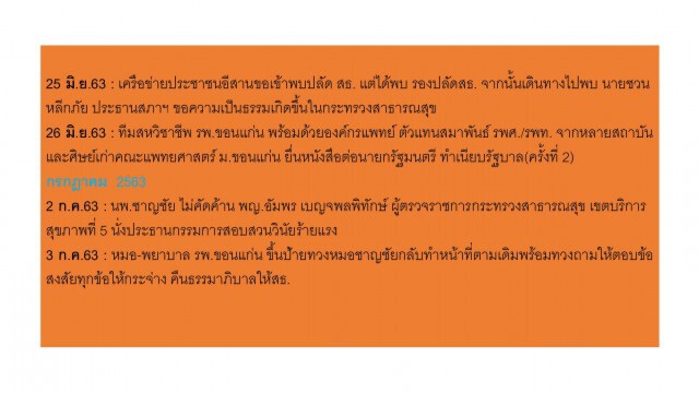 เปิด Timeline เหตุการณ์ นพ.ชาญชัย จันทร์วรชัยกุล