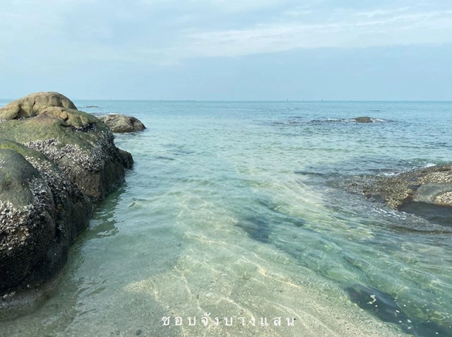โซเชียลฮือฮา "หาดบางแสน" น้ำทะเลใสแจ๋ว ไขข้อสงสัย ทำไมถึงน้ำใสหน้าหนาว