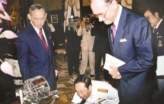 หนึ่งในพระราชกรณียกิจ ตอน "พระบิดาแห่งการประดิษฐ์ไทย"