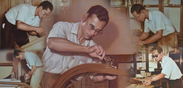 หนึ่งในพระราชกรณียกิจ ตอน "พระบิดาแห่งการประดิษฐ์ไทย"