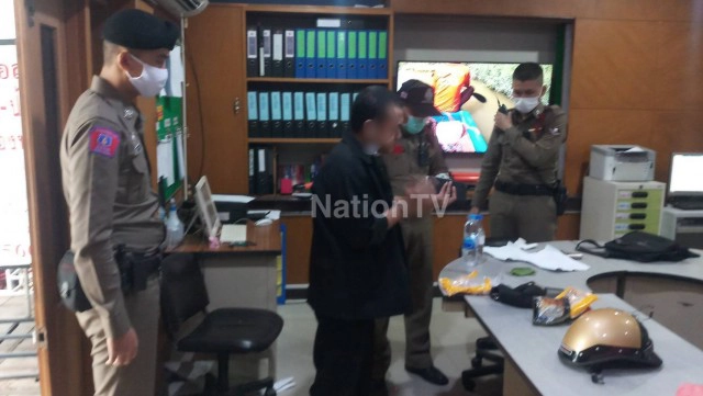 รวบหนุ่มเมายิงปืนขึ้นฟ้าหน้ารพ.มงกุฎวัฒนะ