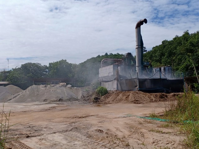 ชาวแม่ฮ่องสอนประท้วง-ลั่นไม่เอาโรงผสมยางมะตอย