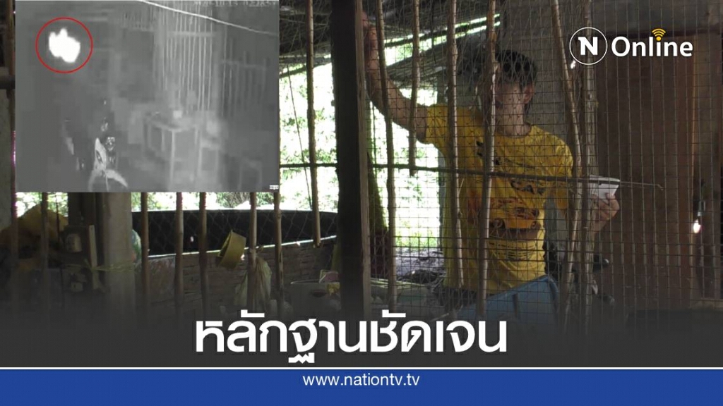 กล้องวงจรปิดจับภาพ กระสือกินไก่ชาวบ้าน