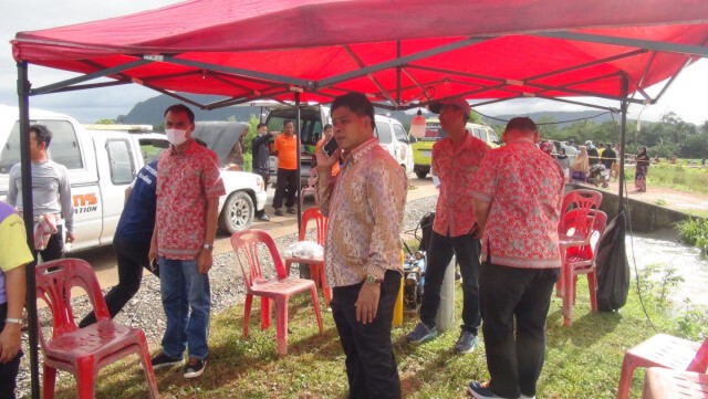 ค้นหาร่างเด็กน้อยถูกน้ำพัดตกคลองชลประทาน