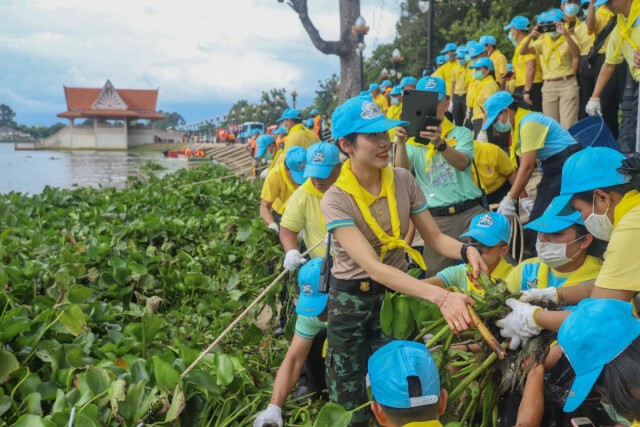 เจ้าคุณพระสินีนาฏ พิลาสกัลยาณี เป็นประธานกิจกรรมจิตอาสาพัฒนา